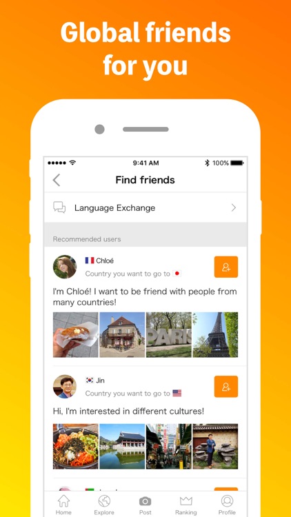 Airtripp - Meet & Chat with global friends screenshot-0