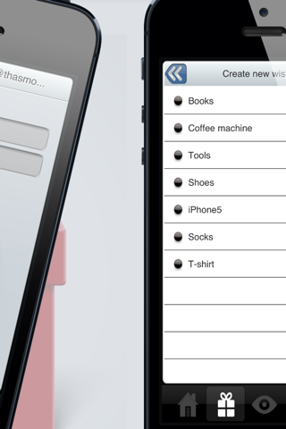 Wishlist online screenshot 2