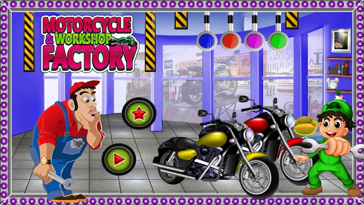 Motorcycle Workshop & Factory – Mechanic Garage