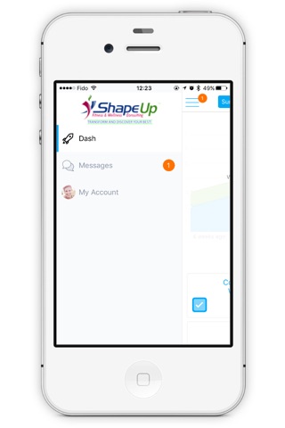 The Shape Up Fitness and Wellness App screenshot 2