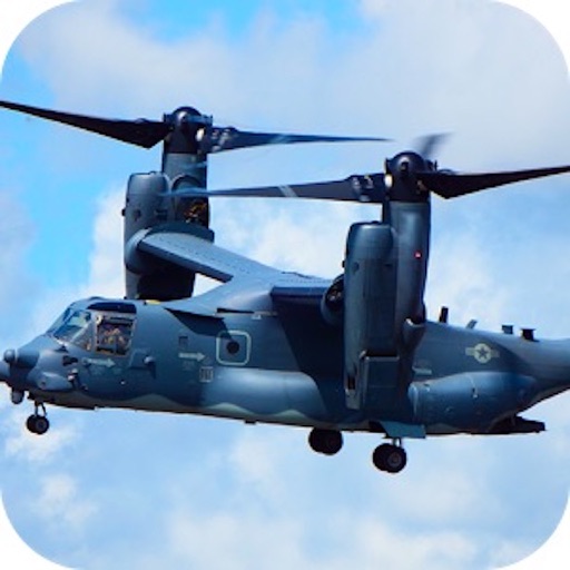 Airplane Helicopter Osprey Rescue iOS App