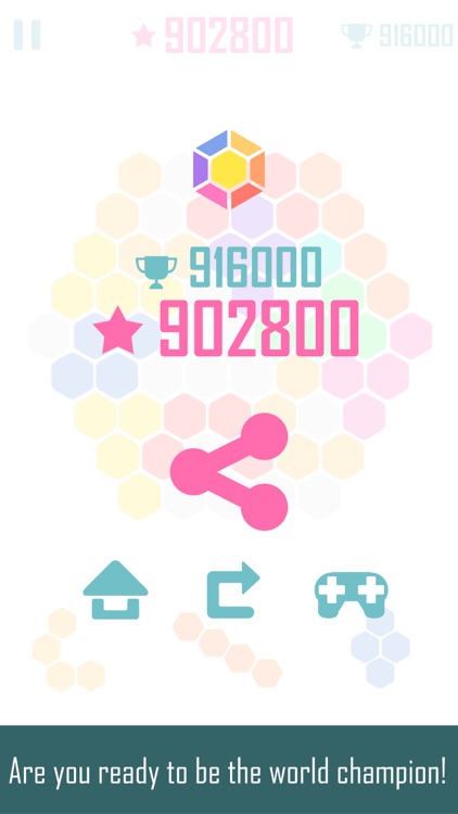 Fill Grid Square & Hexagon blocks fever hex puzzle screenshot-4