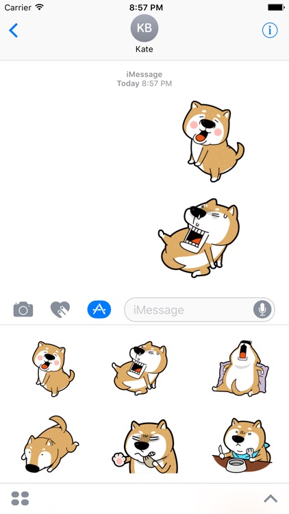 Doggomoji - doge animated gif stickers