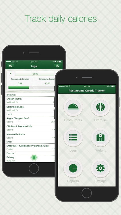 Restaurant Calorie Tracker - Diet & Weight Control