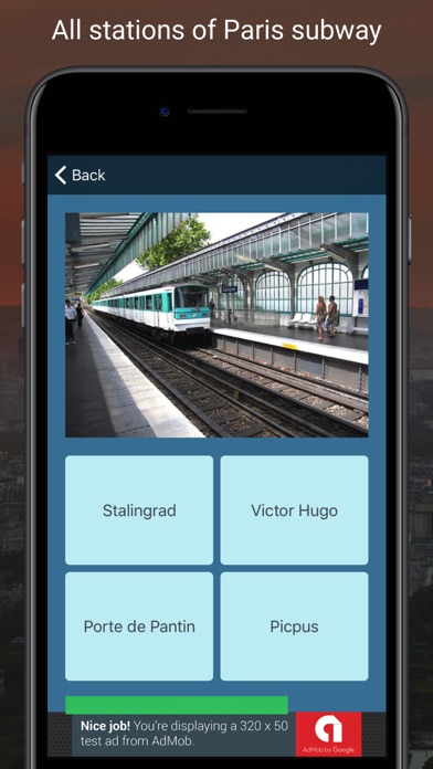 Métro Quiz - Paris screenshot 2