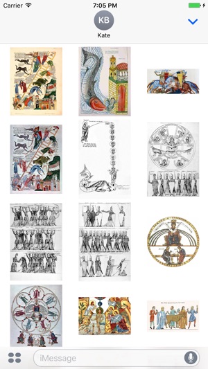 Herrad Of Landsberg Artworks Stickers(圖3)-速報App