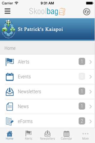 St Patrick's School Kaiapoi - Skoolbag screenshot 2