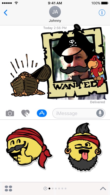 A Pirate's Life Emoji Stickers