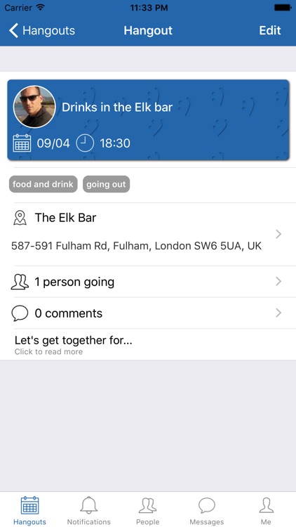 EnjoyMinded - meetup and socialise