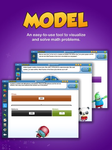 Singapore Math, Bar Models Grade 5 screenshot 2