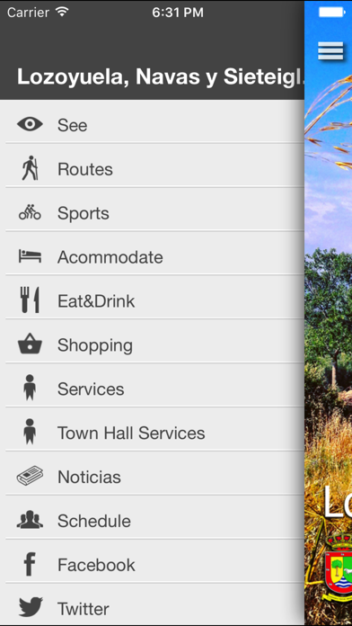 Guía Oficial de Lozoyuela, Navas y Sieteiglesias screenshot 4