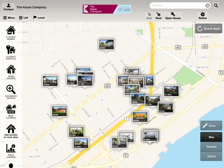 Keyes Real Estate for iPad