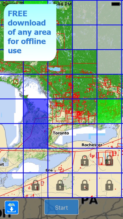 Aqua Map Ontario ON Lakes HD - GPS Nautical Charts screenshot-4