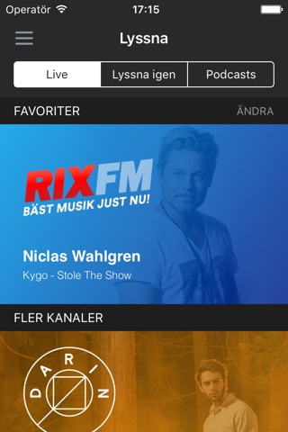 RIX FM screenshot 2