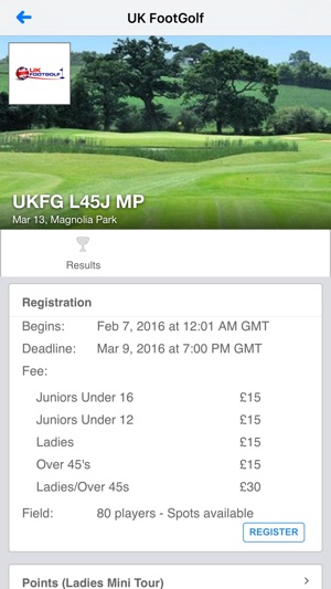 UK FootGolf Association(圖2)-速報App