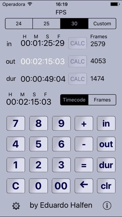 Simple Timecode