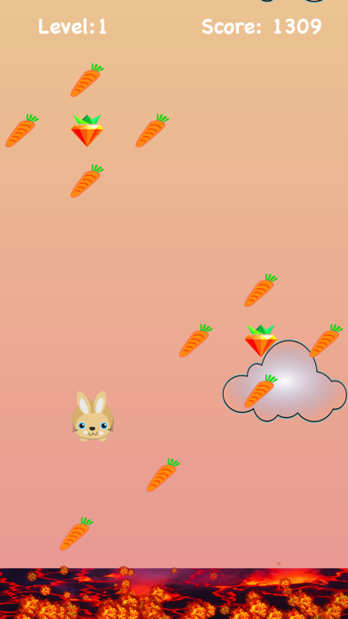 Lava Floor Escape: Jumpy Bunny screenshot 3