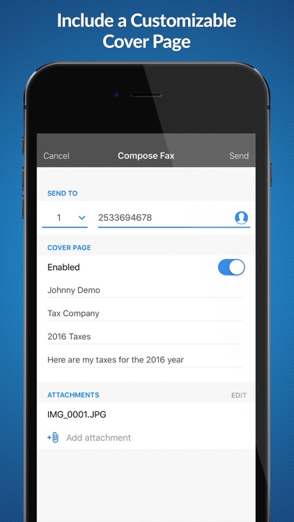 eFax – receive and send fax for iPhone or iPad