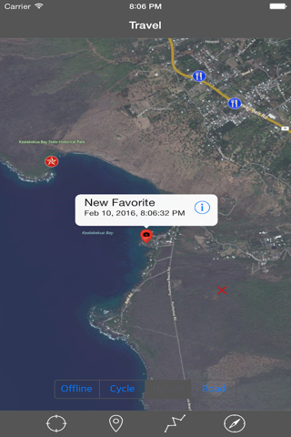 BIG ISLAND (HAWAII) – Travel Map Offline Navigator screenshot 3