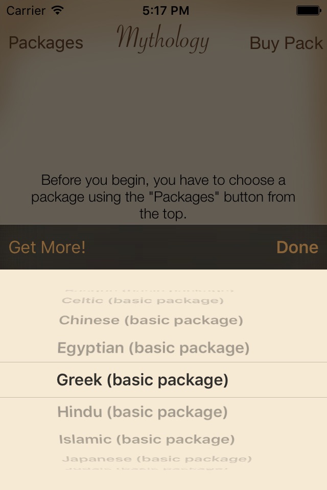 Mythology & Trivia screenshot 2