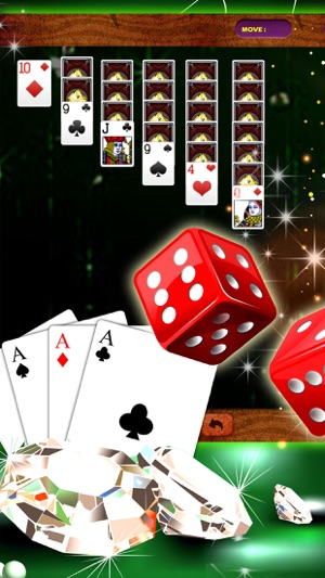 Green Diamond Solitaire – Emerald Cube Cards Game(圖1)-速報App