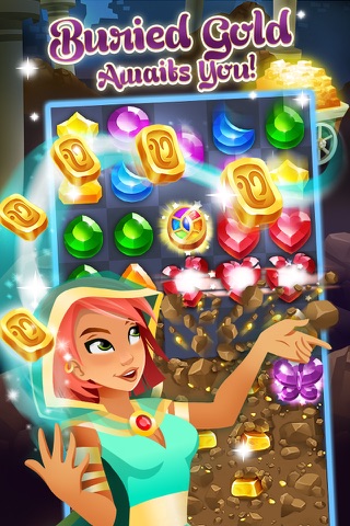 Genies & Gems: Puzzle & Quests screenshot 2