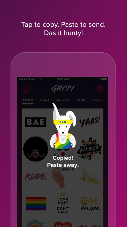Gayyy - The Gay Emoji App
