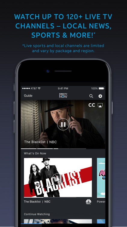 DIRECTV NOW screenshot-0
