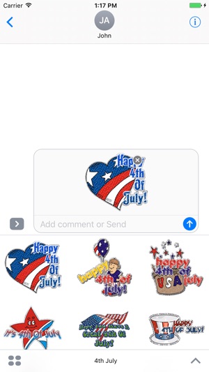 Animated 4th Of July Independence GIF Stickers(圖3)-速報App