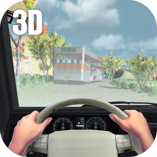 Mountain Tourist Bus 3D icon