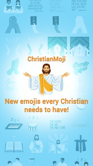 ChristianMoji - Christianity Emojis & Stickers(圖1)-速報App