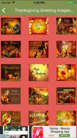 Game screenshot Thanksgiving Greeting Images and Messages hack