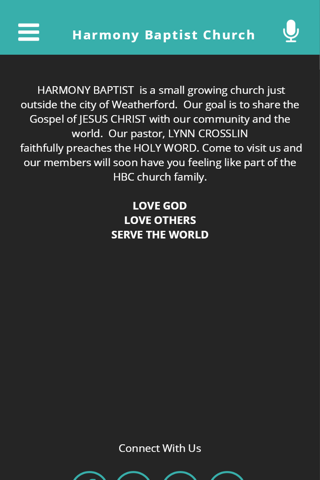 Harmony Baptist Church screenshot 2