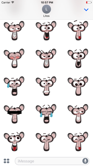 Do the Monkey iMessage Sticker Pack by Litosfera(圖2)-速報App