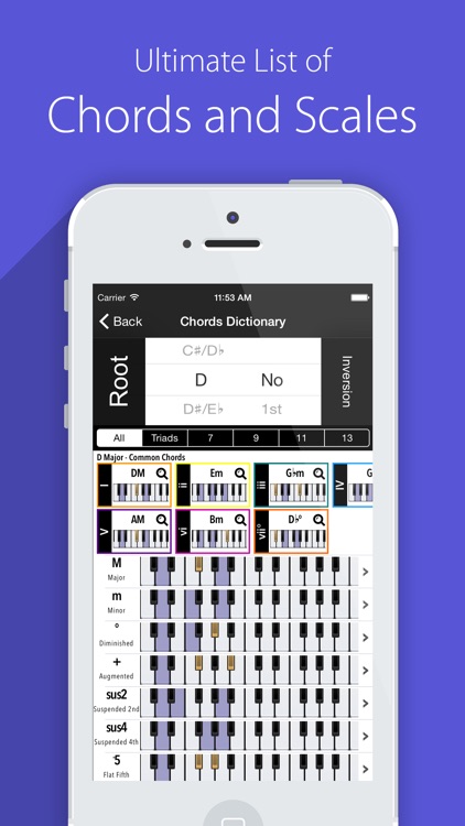 Piano Chords Scales Companion Pro and Progressions screenshot-0