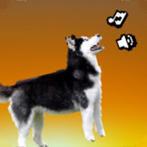 Husky Scream Hero Icon