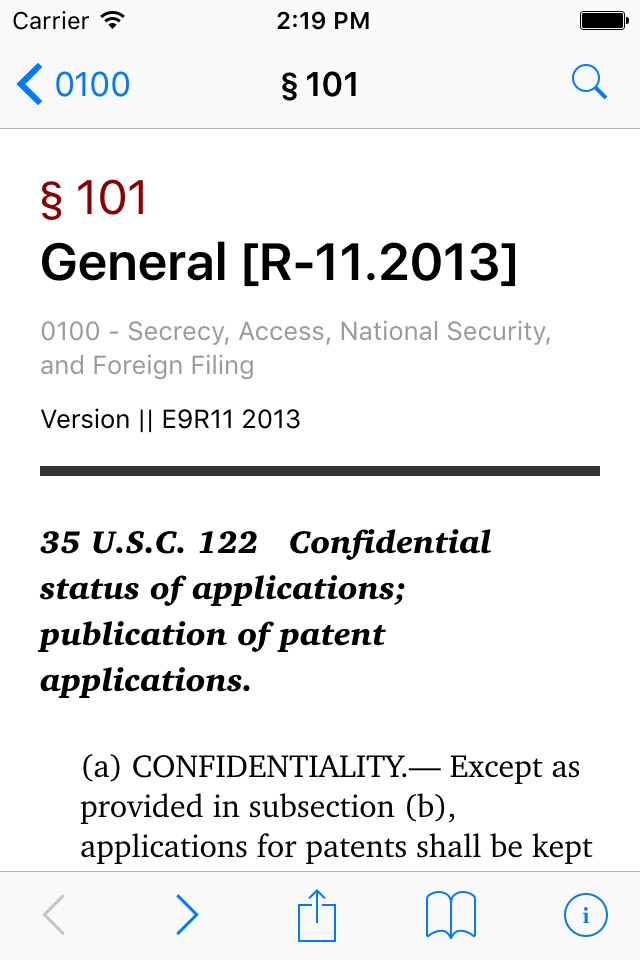 Manual of Patent Examining Proc. (LawStack MPEP) screenshot 2