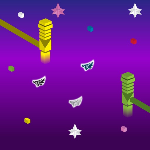 Paper Flight Classic Space Flying Game by Crafty Wheel Studios Pty Ltd