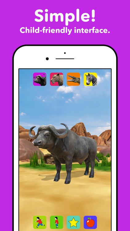 Zebra Safari Animals - Kids Game for 1-8 years old screenshot-3