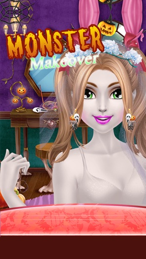 Monster Girl Makeup and Dressup Salon Game(圖2)-速報App