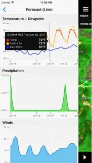 noaa weather center iphone screenshot 4