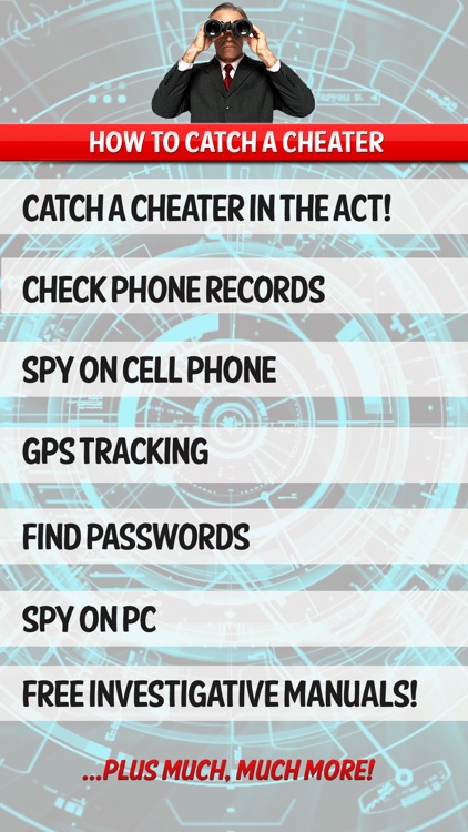 Cheating? Catch Cheaters & Liar Spy Kit Phone App