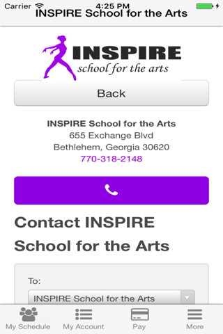 INSPIRE School for the Arts screenshot 3