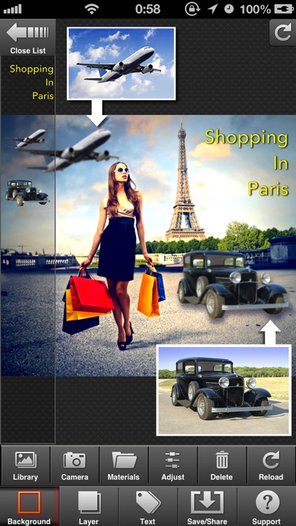 PhotoCut - Superimpose Images & Background Eraser screenshot-3