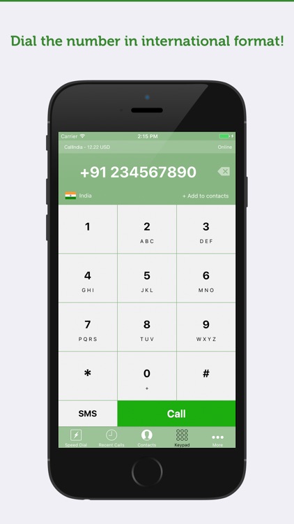 CallIndia - Unlimited Calls to India