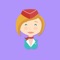 Flight Attendant Emoji-Welcome On-board!