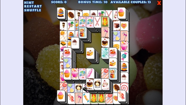 Candy Mahjong Solitaire Puzzle(圖1)-速報App