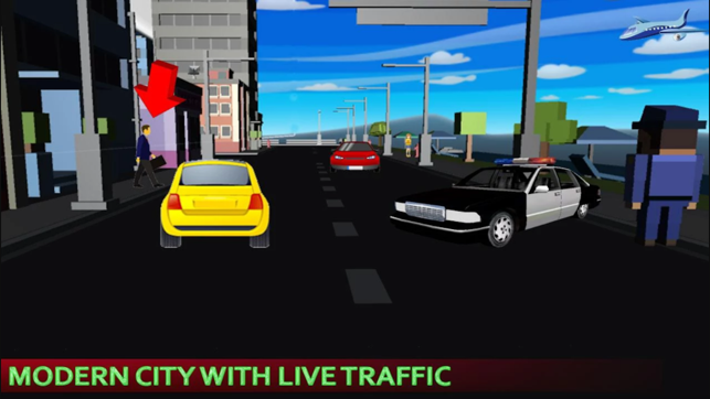 Insane Car Taxi Drive 3D(圖2)-速報App