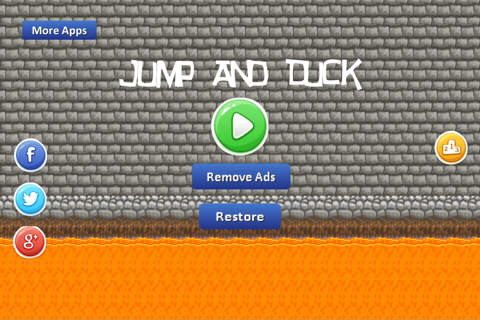 Jump And Duck Free screenshot 2