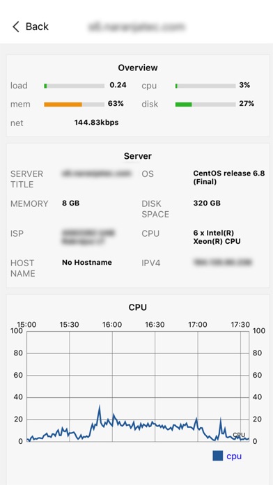 Server Stats screenshot 3